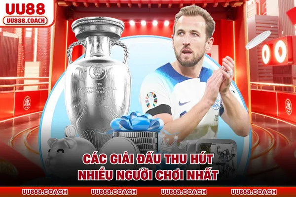 Các giải đấu thu hút nhiều người chơi nhất