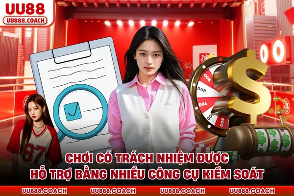 Chơi có trách nhiệm được hỗ trợ bằng nhiều công cụ kiểm soát
