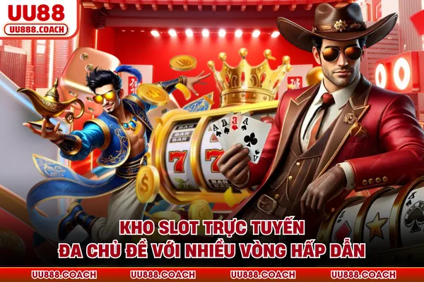Kho slot trực tuyến đa chủ đề với nhiều vòng hấp dẫn